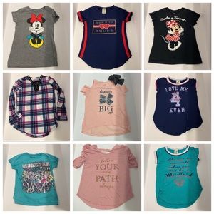 Little Girls 13 Piece Shirt Bundle